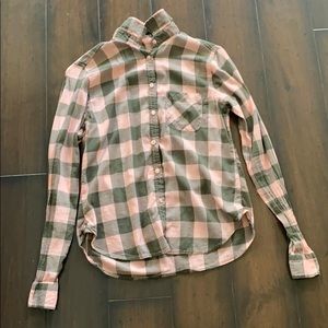 Checkerboard Button down shirt